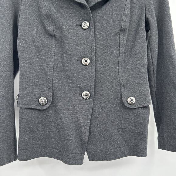 Cabi Style #3030 Gray Stretch Ponte Knit Blazer Jacket Size XS - Picture 2 of 5